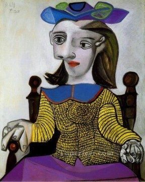 El suéter amarillo de Dora 1939 Pablo Picasso Pinturas al óleo